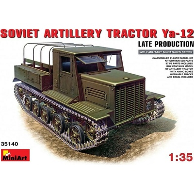 MiniArt Ya-12 Late production Soviet Artillery Tractor 1:35