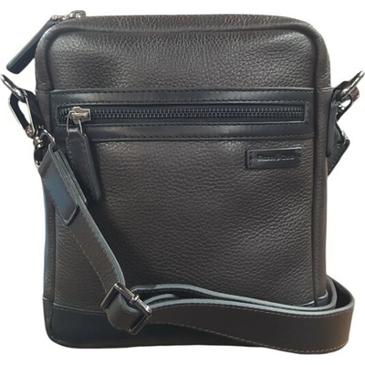 Gianni Conti kožená pánská crossbody hnědá 4952592 dark brown