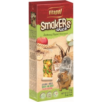Vitapol Kolby dla gryzoni „Smakers jabłkowy 2 szt