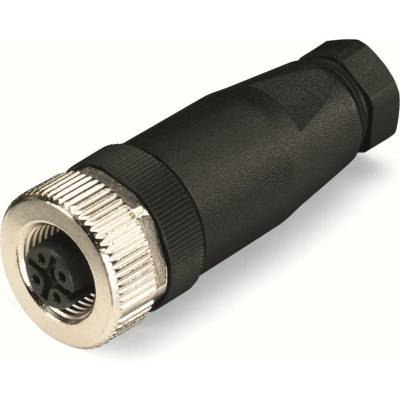 WAGO Konektor 756-9213/040-000 4 pól axiální zdířka M12 šroub IP67