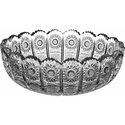 PB CRYSTAL Broušená kulatá mísa 60531/205 mm Klasický brus 500 PK