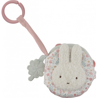 Little Dutch Miffy Fluffy Lucky Blossom Buggy Book kontrastná edukatívna knižka Pink 1 ks