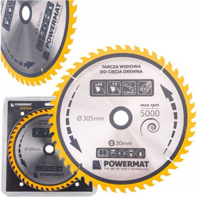 Vidiový kotouč na dřevo 305 x 30 mm, 48 zubů
