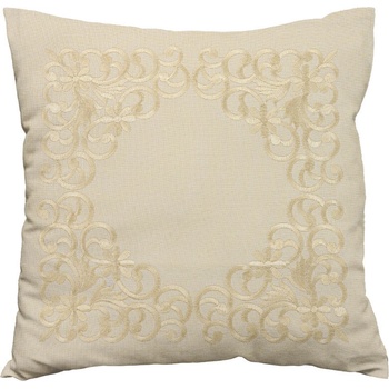 Textilomanie VINING LEAVES krémová 40 x 40 cm