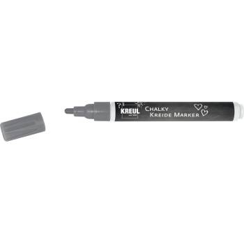 Kreul Chalk Marker Medium тебеширена химикалка Volcanic Gray 1 бр (22718)