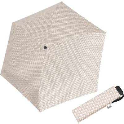 Doppler Carbonsteel Mini Slim Minimals dámský skládací deštník béžový