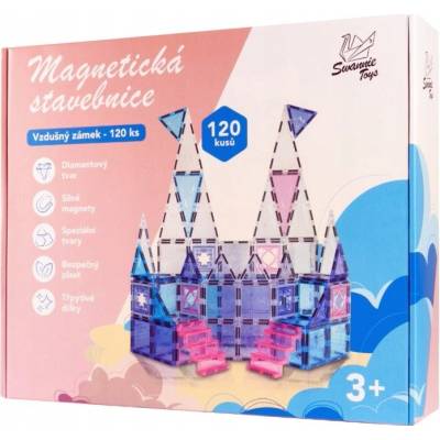 Swannie Toys Magnetická stavebnica Vzdušný zámek 120ks