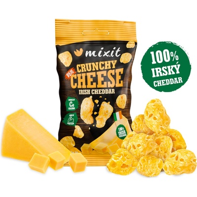 MIXIT Křupavý sýr do kapsy irský cheddar 20 g – Zboží Dáma