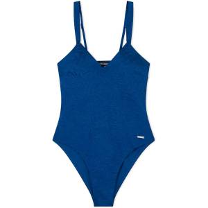 Giorgio Armani Бански костюм Emporio armani EW003279_AF20241 swimsuit - Blue (Ink Monstera)