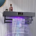 Сушилник за кърпи с стерилизация UV, баня или кухн Сушилник за кърпи с стерилизация UV, баня или кухня, стенен монтаж, 60 cm, 450W, ElectricSun Standard Сив
