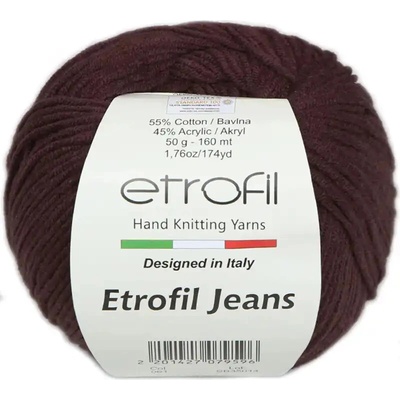 Jeans Etrofil 061 hnědá