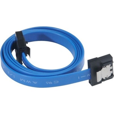 AKASA kabel Super slim SATA3 datový kabel k HDD,SSD a optickým mechanikám, modrý, 50cm AK-CBSA05-50BL Akasa