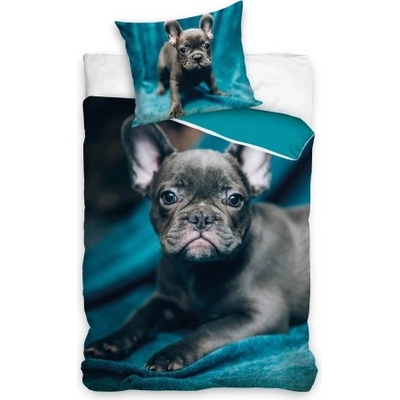 Sonne Двулицев спален комплект French Bulldog - 2 части (PAT30915)