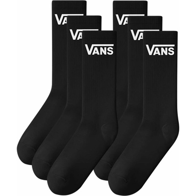 VANS Classic Crew 6 pk Black