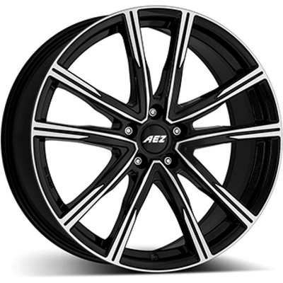 AEZ MONTREAL 8x20 5x112 ET47 black polished