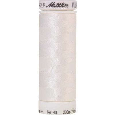 Nitě POLY SHEEN vyšívací 200m art. 3406 polyester AMANN Mettler - více barev Barva: 0010 Silky White