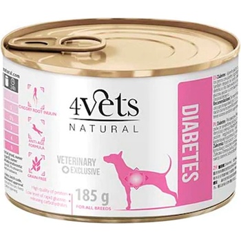 4Vets NATURAL Veterinary Exclusive DIABETES 185 г