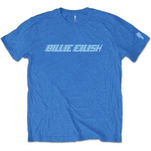 Billie Eilish Blue Racer Logo (Sleeve Print) Blue XL Риза (BILLIETS02MBL04)