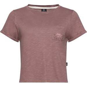 Chillaz Дамска тениска Chillaz Women's Grosetto Search & Respect T-shirt - Wine - размер 34 (EU) (916-6245-0312)