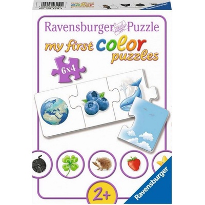 RAVENSBURGER Moje první Naučme se barvy 6x4 dílky