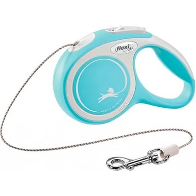 flexi Автоматичен повод Flexi New COMFORT XS ВЪЖЕ - СВЕТЛО СИНЬО, 3 м за кучета до 8 кг NOBBY Germany 77521