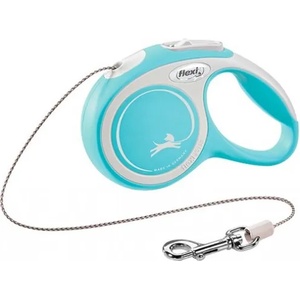 flexi Автоматичен повод Flexi New COMFORT XS ВЪЖЕ - СВЕТЛО СИНЬО, 3 м за кучета до 8 кг NOBBY Germany 77521