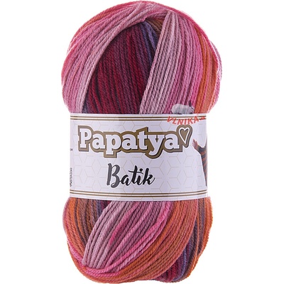 Kamgarn Příze Papatya Batik Varianta: 554-26