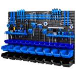 GEKO Стелаж за стена с модули Geko - G73351, 4 панела, 1152 x 780 mm, със 74 аксесоари (BG123040)