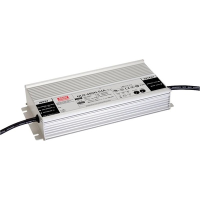 MEAN WELL HLG-480H-48A LED driver konstantní napětí, konstantní proud 480 W 10 A 48 V/DC outdoorový , PFC spínací obvod