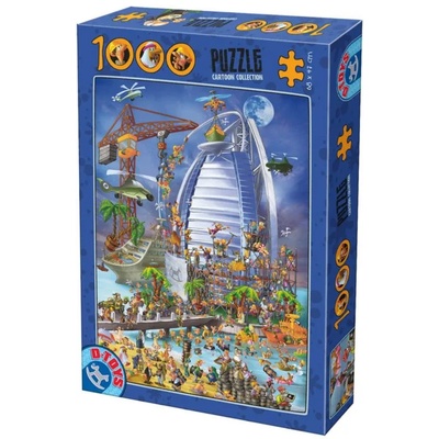 D-Toys - Puzzle Burj Al Arab - 1 000 piese
