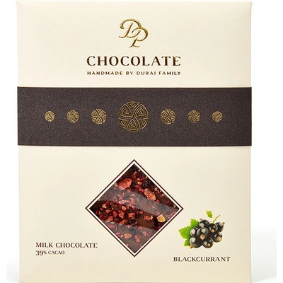 DP chocolate čokoláda Basic mliečna s čiernymi ríbezľami 70 g