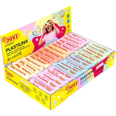 JOVI plastelína PASTEL 30x50g 6 pastelových barev