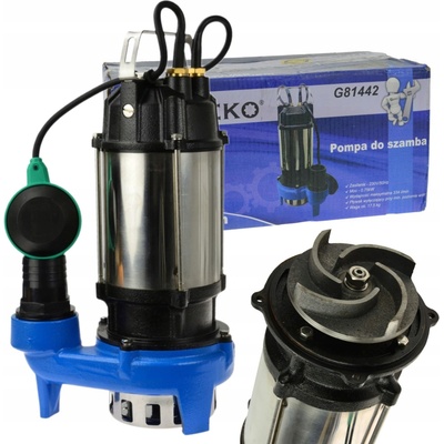 Geko G81442 WQD10-10-0.75 s plavákom 750W nikel