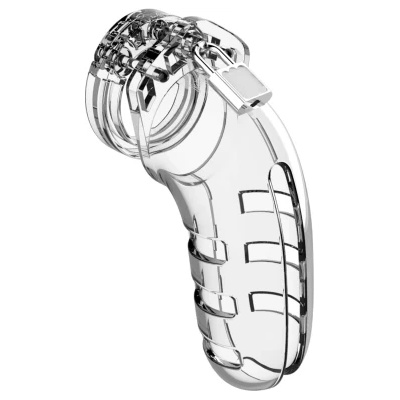 Shots Toys Пенис клетка Man Cage 06 прозрачна