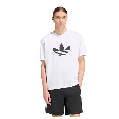 Тениска Adidas Originals Adicolor Trefoil short sleeve T-shirt - White (White / Black)