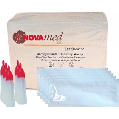 Novamed Campylobacter test domácí test na Campylobacterie 5 ks