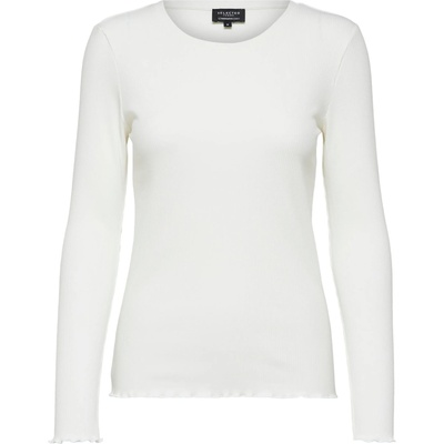 Selected femme Тениска 'Anna' бяло, размер XL