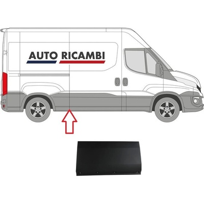 Ochranná lišta Iveco Daily od 2014 pravá, před zadním kolem 5801811665