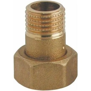 Rinaldi & Pettinaroli R&P 5001 1.1/2" M x 2" F Холендър 2 части от месинг подсилен, 1 брой (5001112002G)