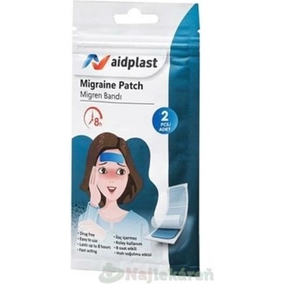 Aidplast Náplast na migrénu 2 ks