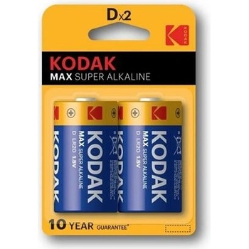 Kodak Alkaline Max D 2ks 887930952841