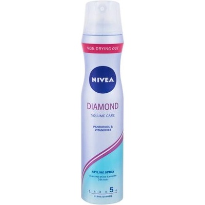 Nivea Diamond Volume Care лак за коса с изключително силна фиксация 250 ml за жени