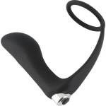 You2Toys Вибриращ простатен стимулатор с пенис пръстен Black Velvets