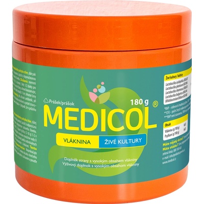 Medicol vláknina/živé kultury 180 g