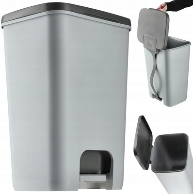 Curver Essentials 40 l antracit / silver 00760-686 – Zboží Dáma