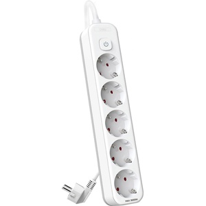 Deli 5 Plug 3 m Switch (DLET438)