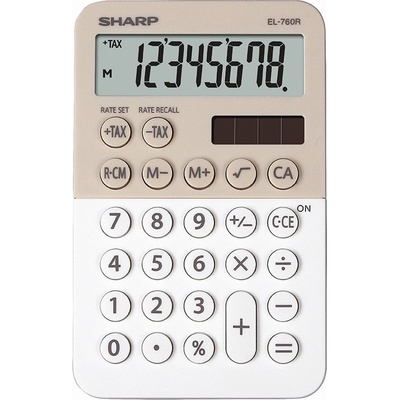 Sharp Bordregner EL-760R, бяло-капучино (SH-EL760RBLA)
