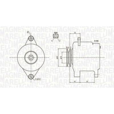 generátor MAGNETI MARELLI 063731615010