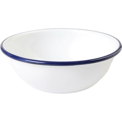 OLYMP Olymp 154/01b Miska bílá s modrým lemem 20,2 cm 1,5 l