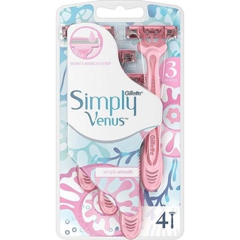 Gillette Simply Venus 3 4 ks